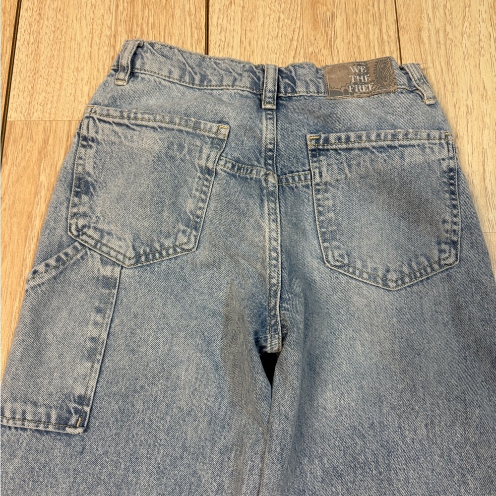 Free People Tinsley Baggy High Rise Straight Leg - Picture 9 of 10